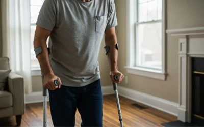 Comment marcher avec des béquilles ✅